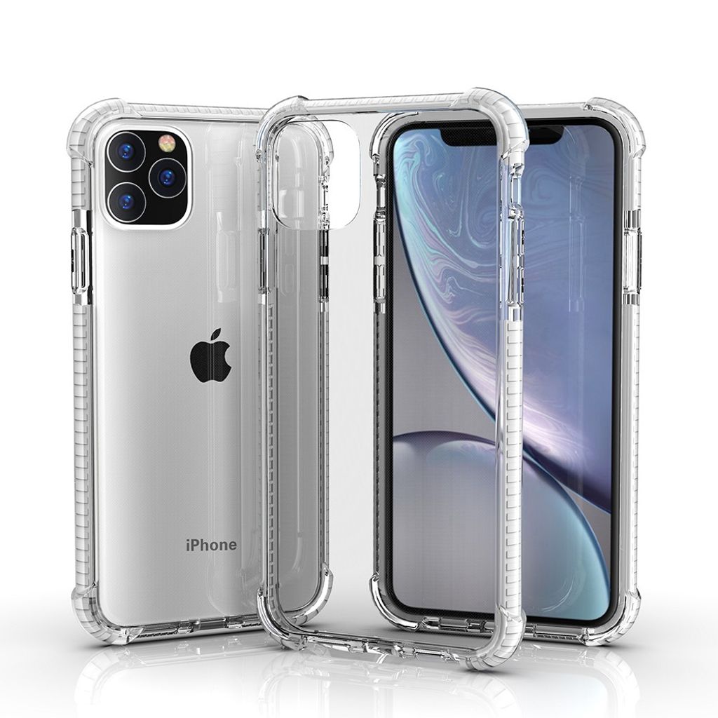 Shockproof iPhone 11 Pro Max case in acrylic - White