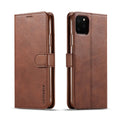 LC.imeeke Wallet Cover for iPhone 11 Pro Max - Kaffe