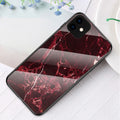 IPhone 11 case in marble - Red