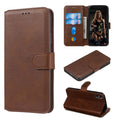 Magnetic iPhone X/XS cover - Brown