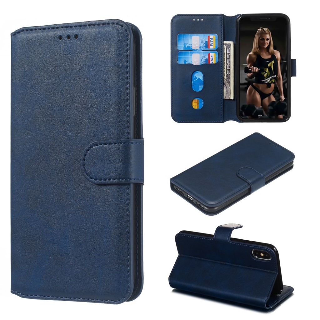 Magnetic iPhone X/XS cover - Blue — Magnetic