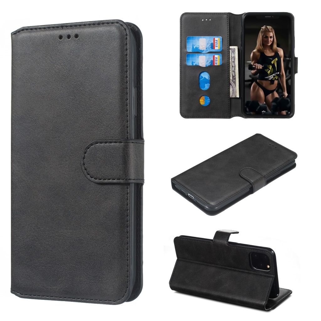 Foldable iPhone 11 Pro wallet case - Black — Foldable