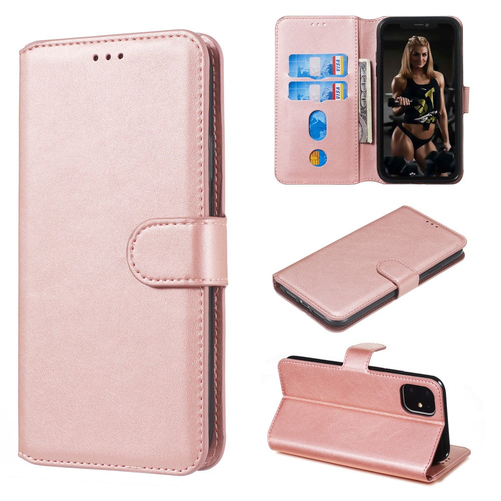 iPhone 11/XR wallet cover - Rose Gold — Övrigt