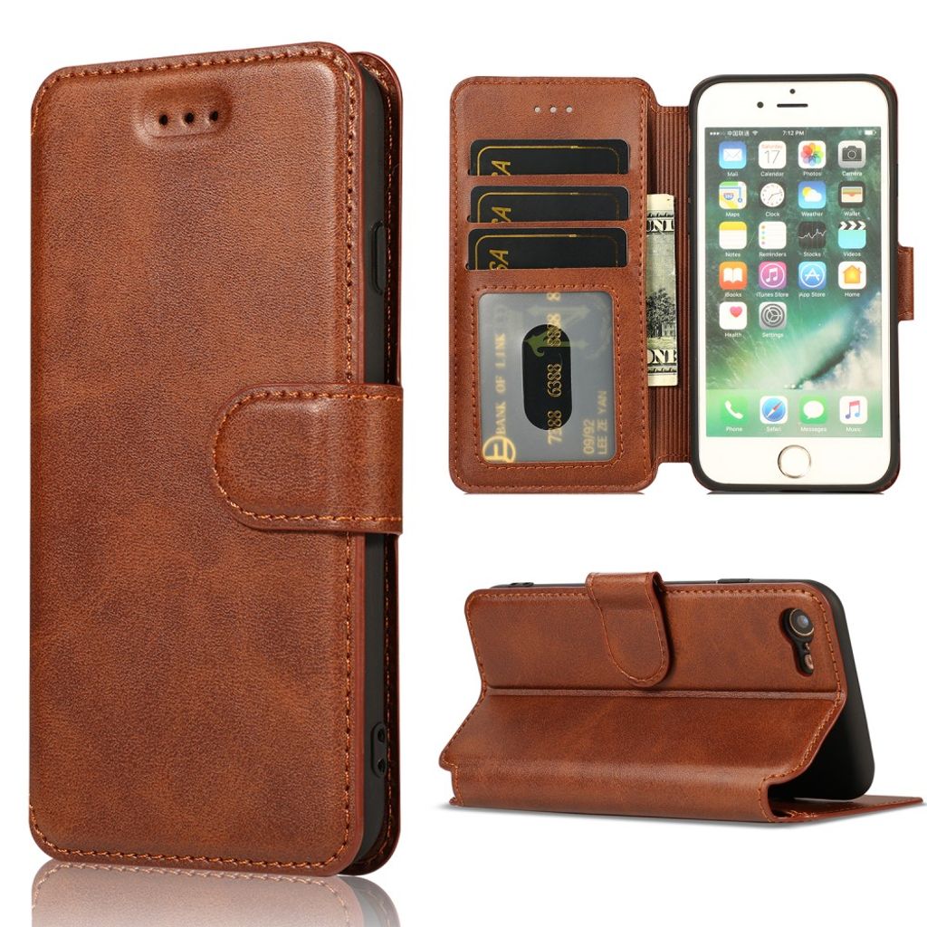 iPhone SE 22/SE 20/8/7 cover - Brown — Övrigt