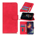 KHAZNEH Retro Wallet Cover for iPhone 12 /12 Pro - Red