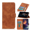 KHAZNEH Retro Wallet Cover for iPhone 12 /12 Pro - Brown — KHAZNEH