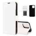 Premium Wallet Cover for iPhone 12/12 Pro - White — Övrigt