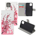 Wallet Cover for iPhone 12/12 Pro - Plum Blossom — Wallet