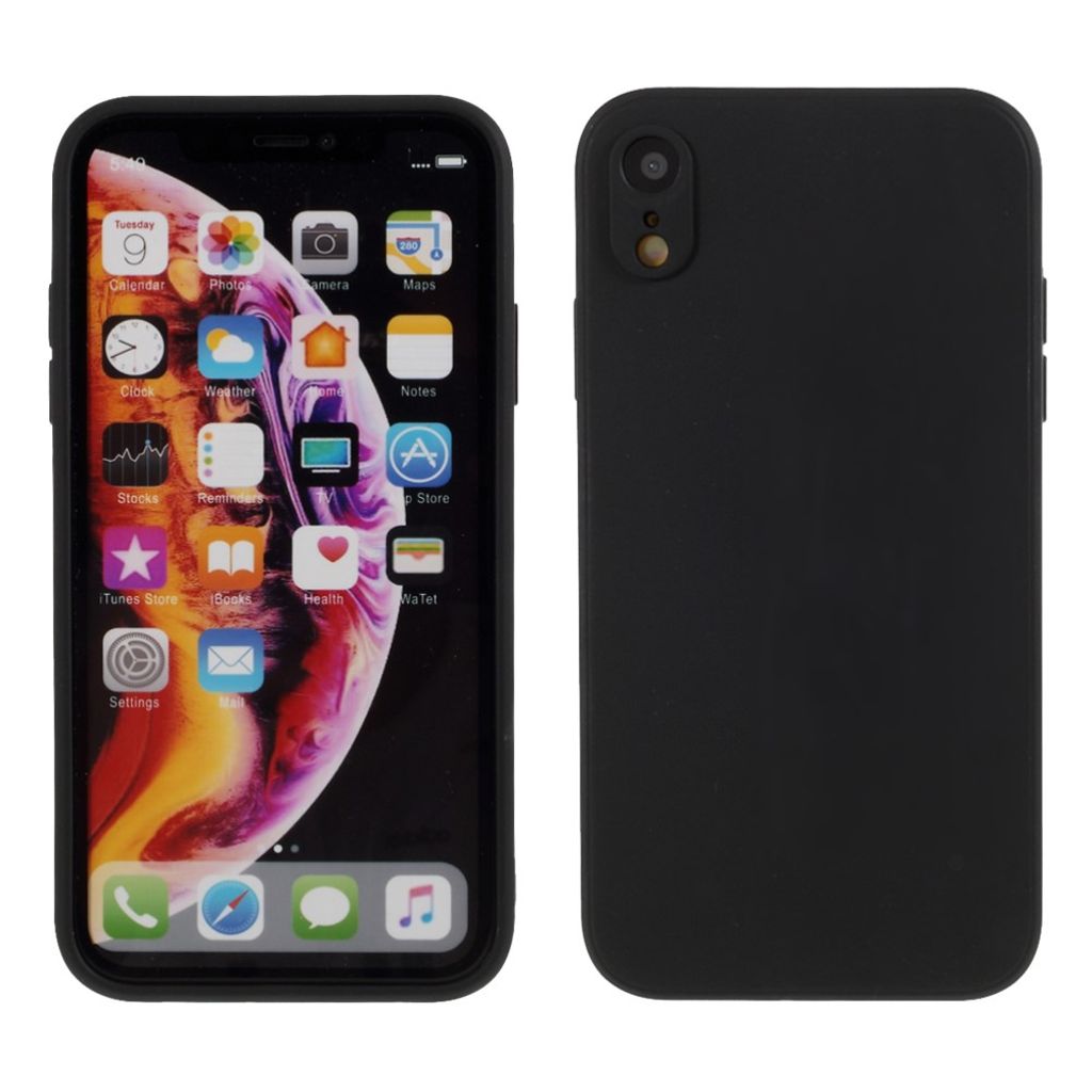 Matte iPhone XR case - Black