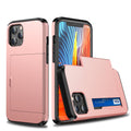 iPhone 12 Pro/12 Case with Card Holder - Rose Gold — Övrigt