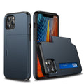 Case with Card Holder for iPhone 12/12 Pro - Blue — Övrigt