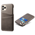 KSQ iPhone 12 Pro- 12 iPhone case with card holder - Gray