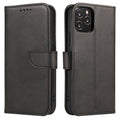 IPhone 12- 12 Pro wallet cover - Black