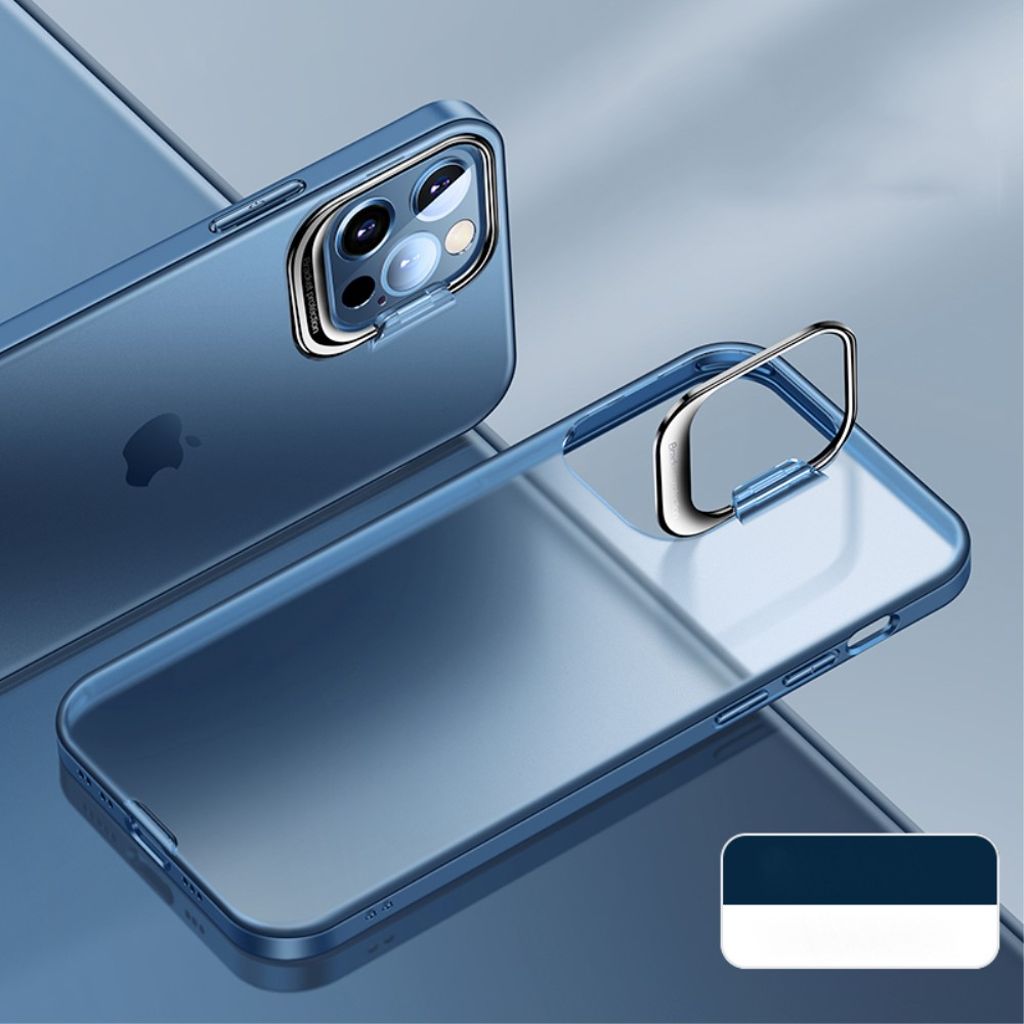 Matte iPhone 12 Pro Max case - Blue — Matte