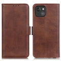 Textured iPhone 13 Mini cover - Dark brown — Textured