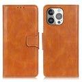 IPhone 13 Pro wallet cover - Brown — Övrigt