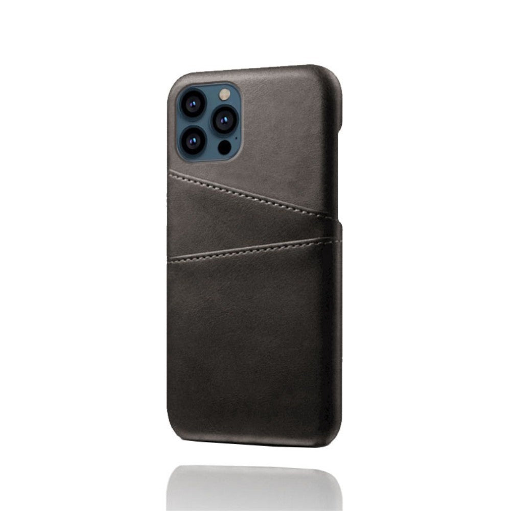 KSQ iPhone 13 Pro Max smartphone case with card holder - Black