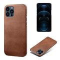 KSQ PU Leather Case for iPhone 13 Pro - Brown