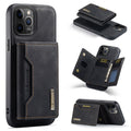 DG.MING M2 Magnetic Wallet Case for iPhone 13 Pro - Black — DG.MING
