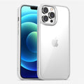 IPAKY Drop-Proof Clear Case for iPhone 13 - White