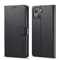 LC.IMEEKE Wallet Case for iPhone 13 - Black — LC.IMEEKE