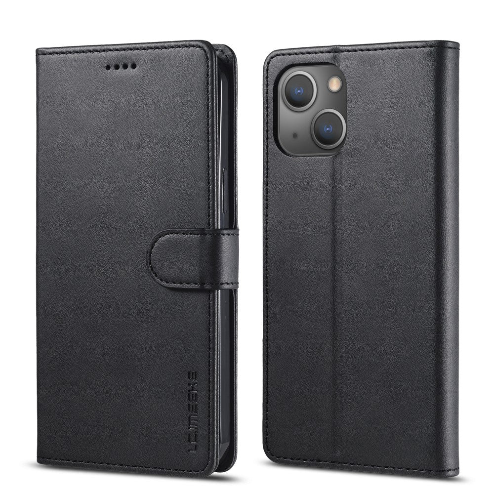 LC.IMEEKE Wallet Case for iPhone 13 - Black — LC.IMEEKE