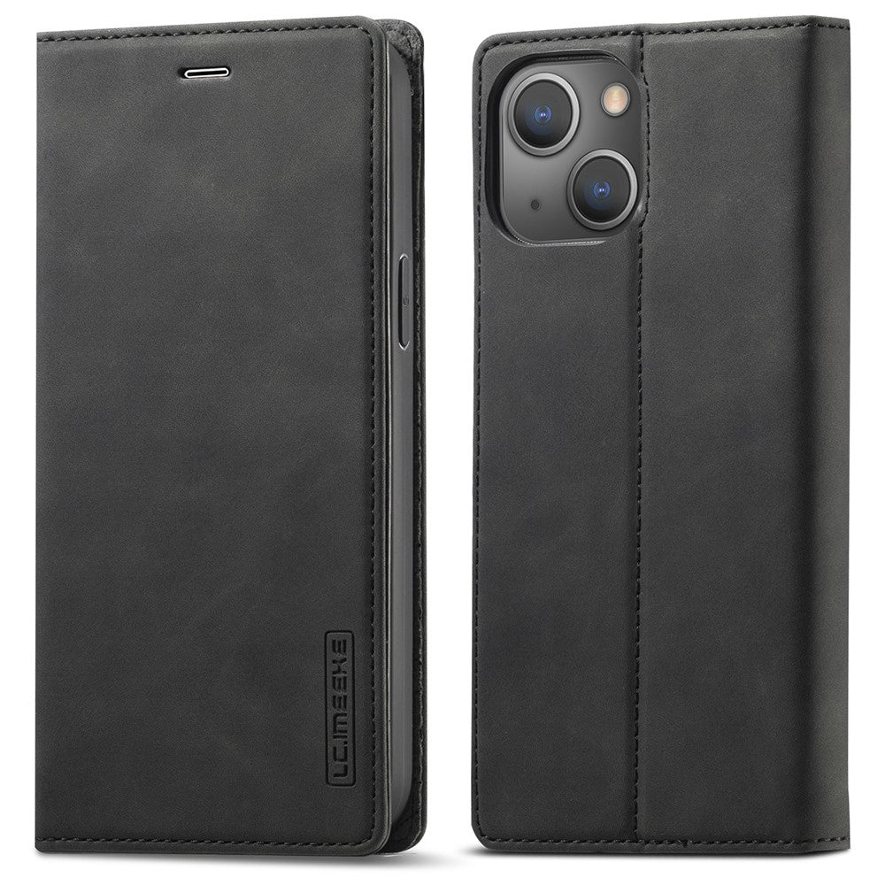 LC.IMEEKE LC iPhone 13 mini wallet cover - Black