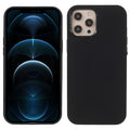 IPhone 12- 12 Pro silicone case - Black