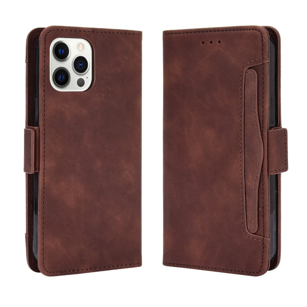 IPhone 13 Pro Max wallet cover - Brown — Övrigt