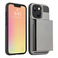 IPhone 13 Pro Max smartphone case with card holder - Gray