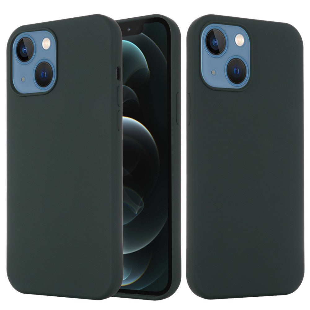 IPhone 13 silicone case - Dark green — Övrigt