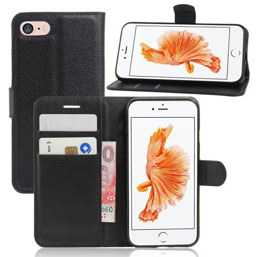 Litchi Cover for iPhone 7 & 8 - Black — Litchi