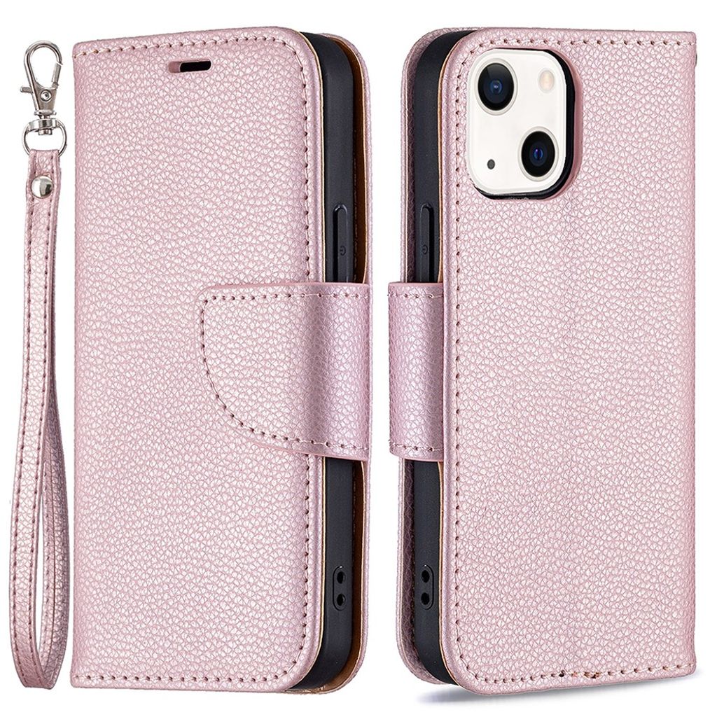 iPhone 13 cover with strap - Rose gold
