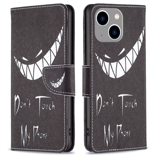 Anti-drop Phone Cover For iPhone 14 Plus - Don't Touch My Phone — Anti-drop