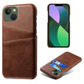 IPhone 14 Wear-resistant Smartphone Case - Brown — Övrigt