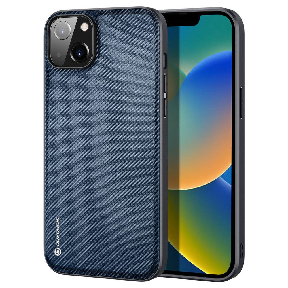 DUX DUCIS FINO Series iPhone 14 Plus Anti-fingerprint case - Blue — DUX