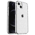 Sparkly iPhone 15 Plus case - White