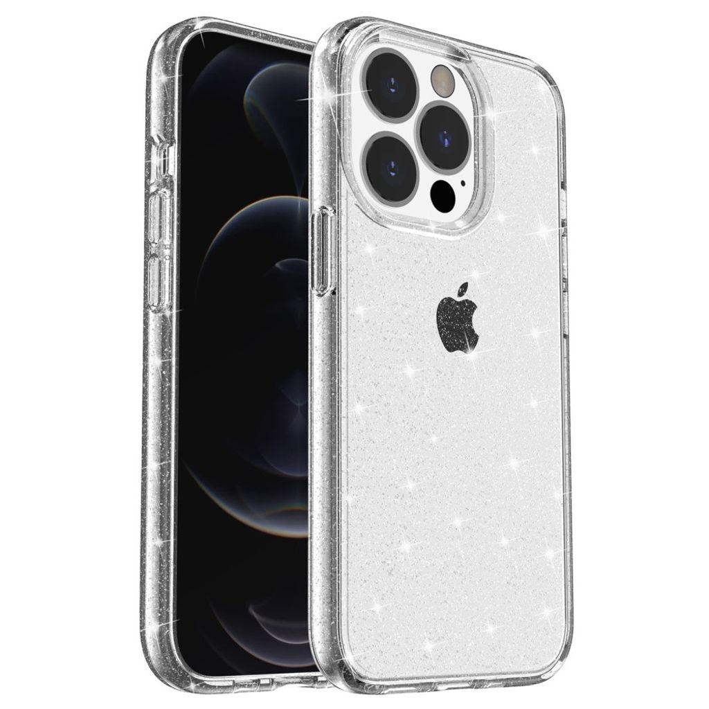 Sparkly iPhone 15 Pro Max case - White — Sparkly