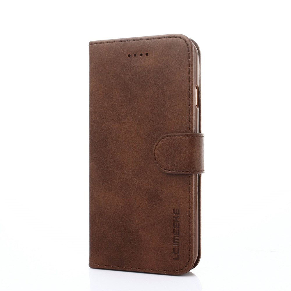 LC,IMEEKE Cover for iPhone 7 & 8 - Brown