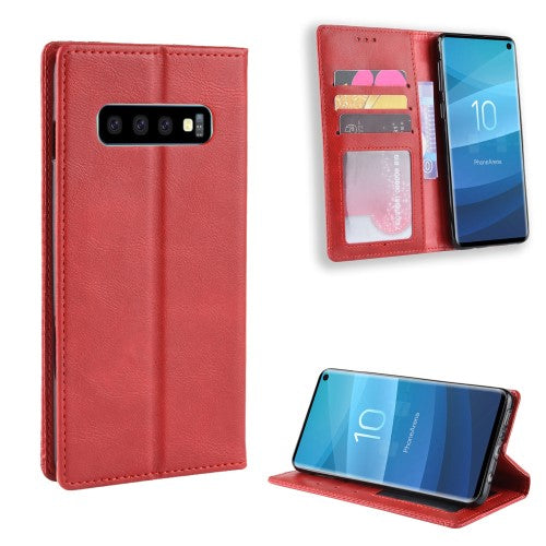Vintage Cover for Samsung Galaxy S10 - Red — Vintage
