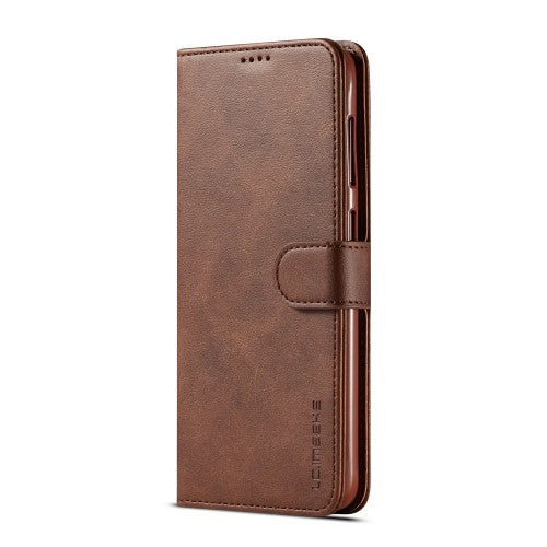 LC.IMEEKE Cover for Samsung Galaxy A40 - Brown — LC.IMEEKE
