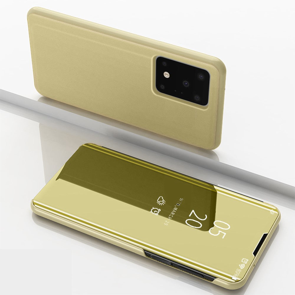 View Window Flip-cover for Samsung Galaxy S20 Ultra - Gold — View