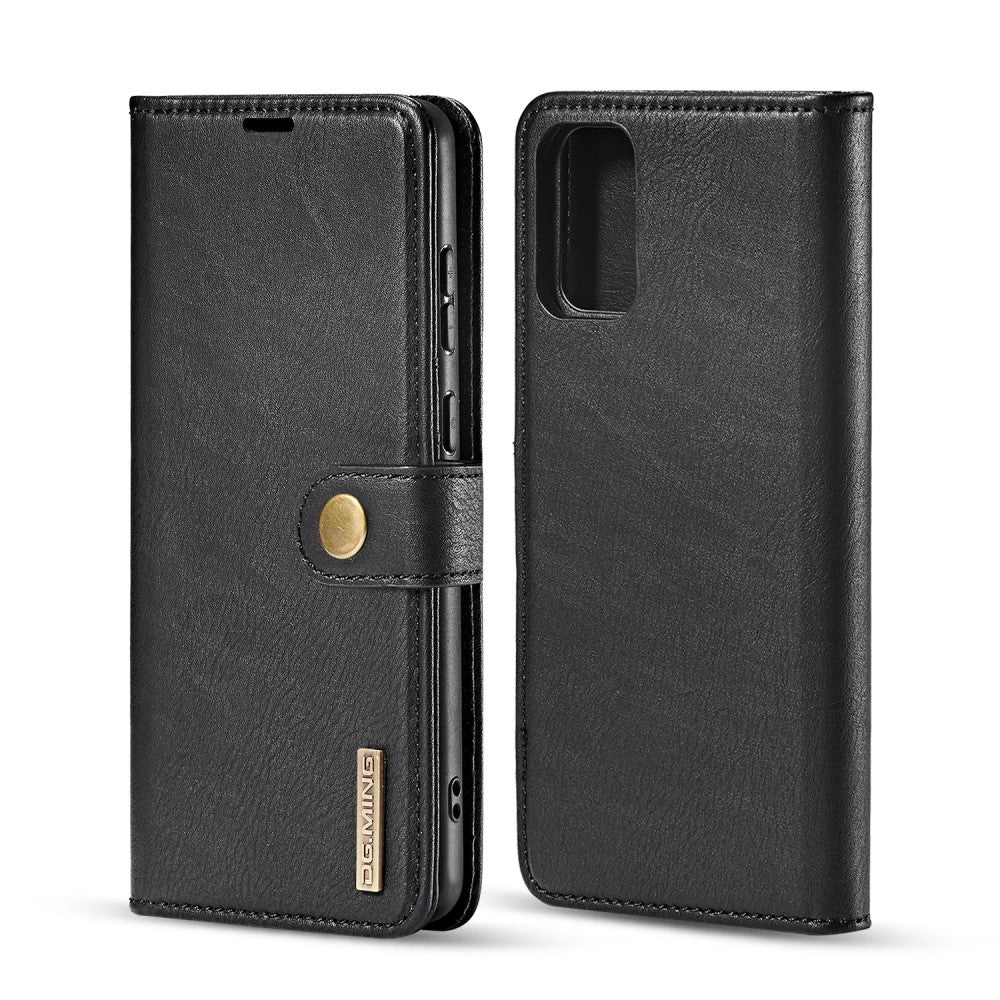 DG.MING 2-in-1 Wallet Cover for Samsung Galaxy S20 Ultra - Black — DG.MING