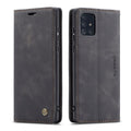 CASEME 013 Series Wallet Cover for Samsung Galaxy A71 - Black — CASEME