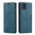 CASEME 013 Series Wallet Cover for Samsung Galaxy A71 - Green