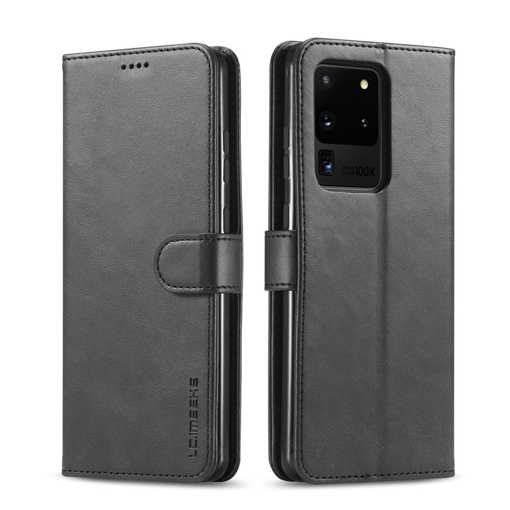 LC.IMEEKE Samsung Galaxy S20 Ultra wallet case - Black — LC.IMEEKE