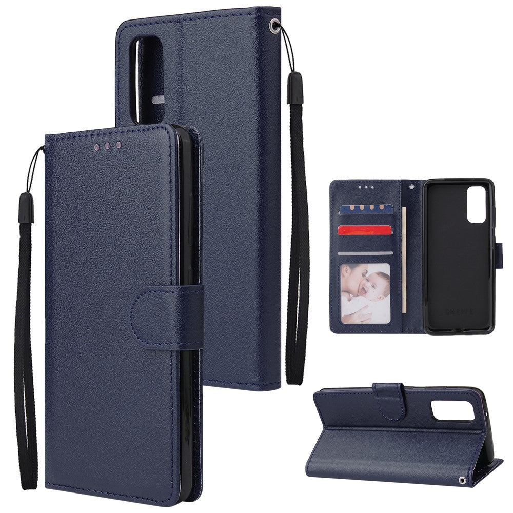 Samsung Galaxy S20 wallet case - Blue