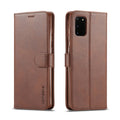 LC. IMEEKE Wallet Cover for Samsung Galaxy A41 - Brown — LC.