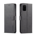 LC. IMEEKE Wallet Cover for Samsung Galaxy A41 - Black — LC.