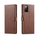 LC.IMEEKE Cover for Samsung Galaxy S20 FE - Brown — LC.IMEEKE